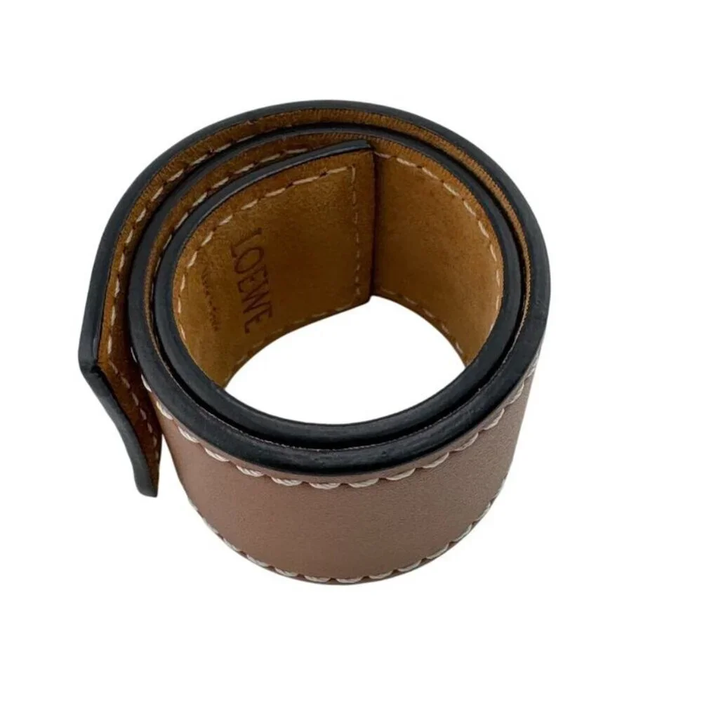 Loewe Bracelet Bangle Brown S - Picture 3 of 8